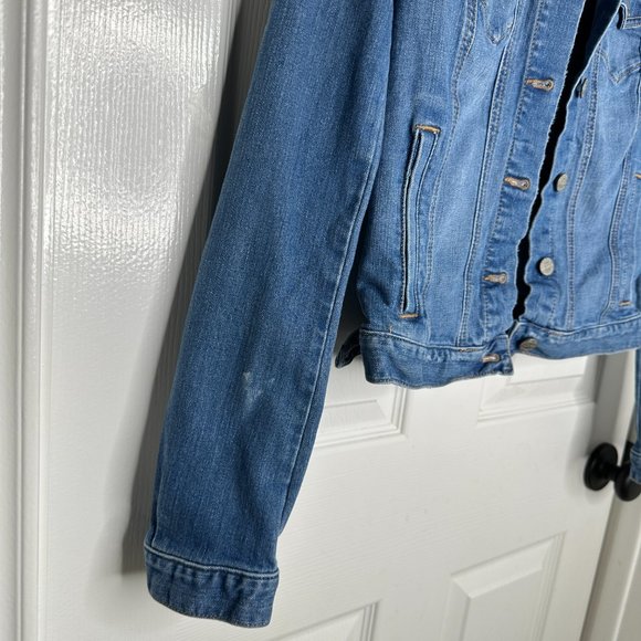 WOMEN'S LOFT JEAN JACKET US SIZE XS - Picture 5 of 12